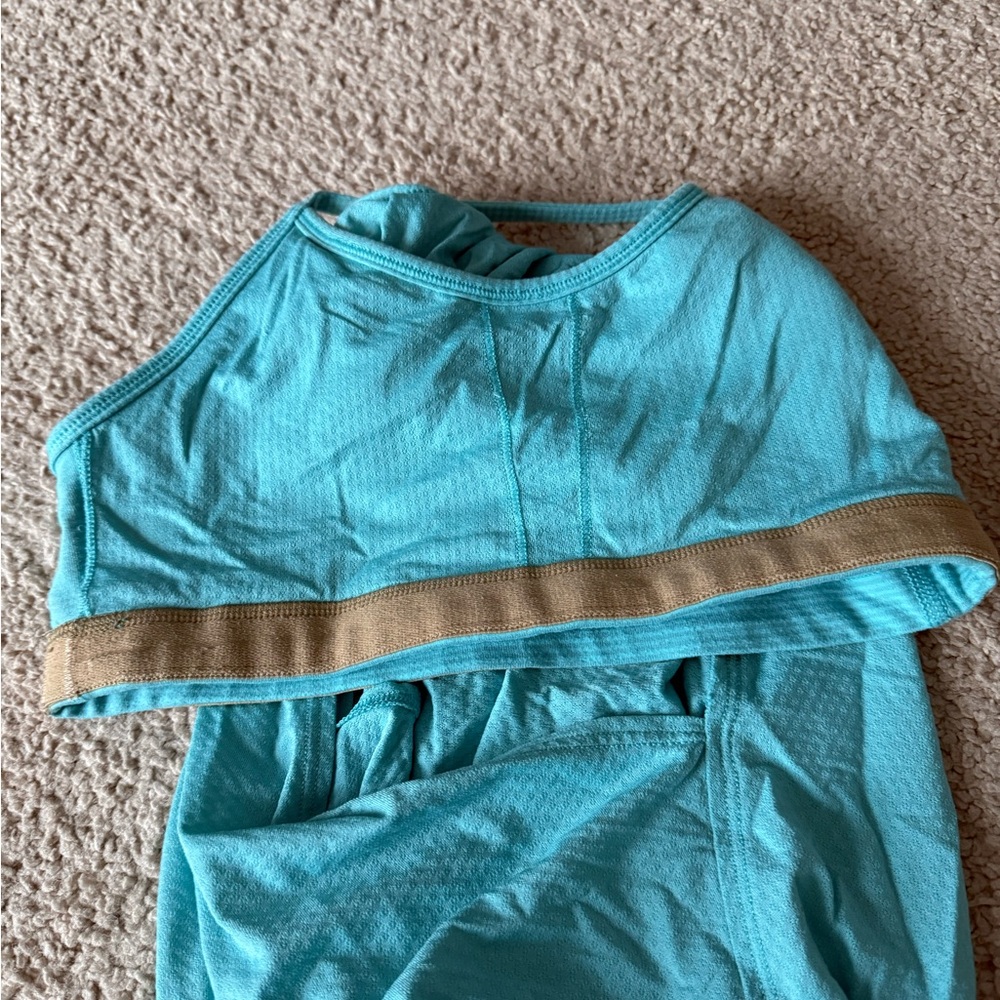 Turquoise Racerback Athletic top - Picture 4 of 4